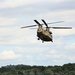 Chinook helicopter, crew supports Fort McCoy sling-load training