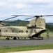 Chinook helicopter, crew supports Fort McCoy sling-load training