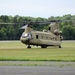 Chinook helicopter, crew supports Fort McCoy sling-load training