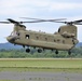 Chinook helicopter, crew supports Fort McCoy sling-load training