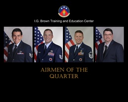 Training center's Airmen of the quarter