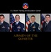 Training center's Airmen of the quarter