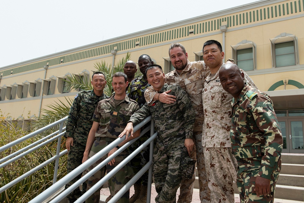 Kenyan Liaison Officer Trains CJTF-HOA Staff