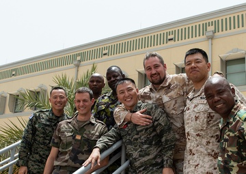 Kenyan Liaison Officer Trains CJTF-HOA Staff