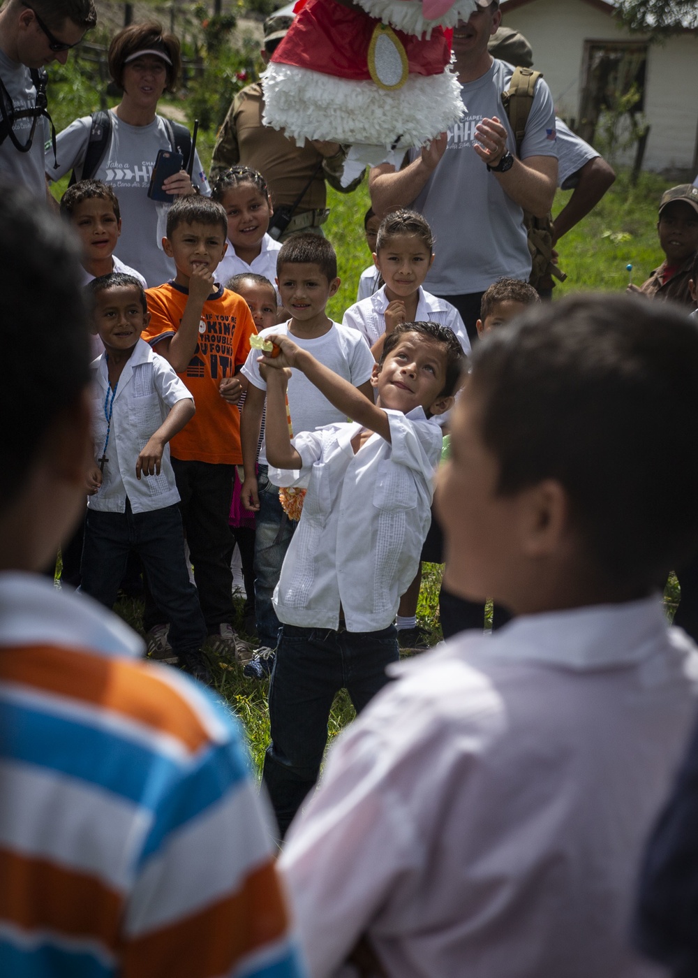 Marines, sailors with SPMAGTF-SC participate in 76th Chapel Hike