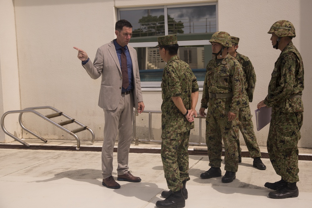 JGSDF 15th Brigade leadership tour Camp Hansen
