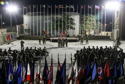 101st Sustainment Brigade “Lifeliners” Uncase their Colors