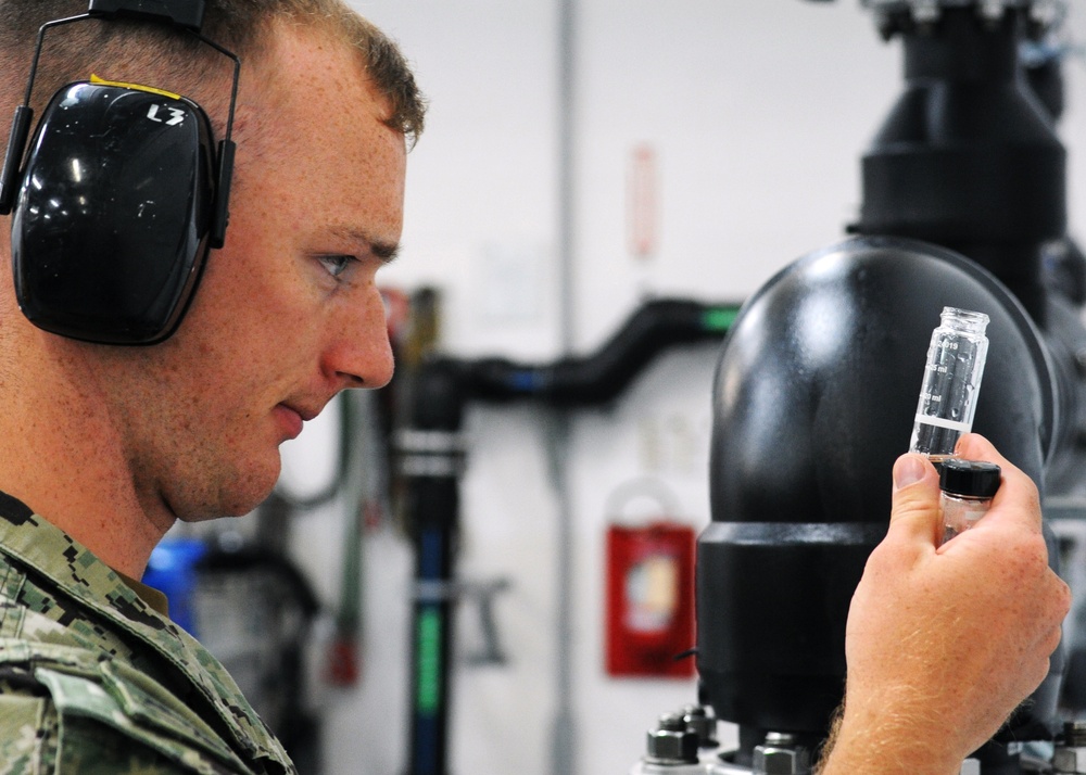 Water Testing at NSA Naples