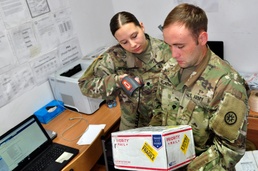 Iron horses Deliver the Mail to Ironhorse Soldiers