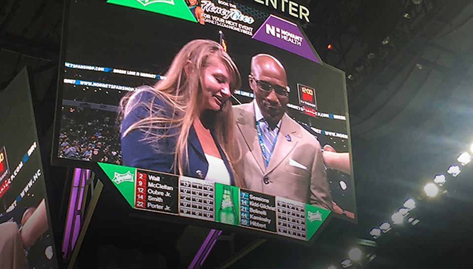 NBA Hornets supportive of Charleston Reservist's deployment