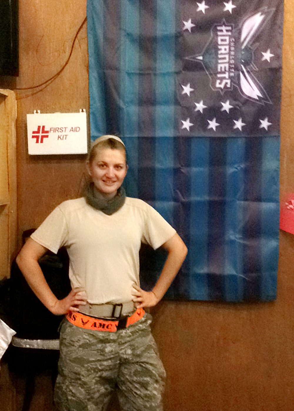 Hornets supportive of Charleston Reservist's deployment
