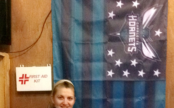 Hornets supportive of Charleston Reservist's deployment