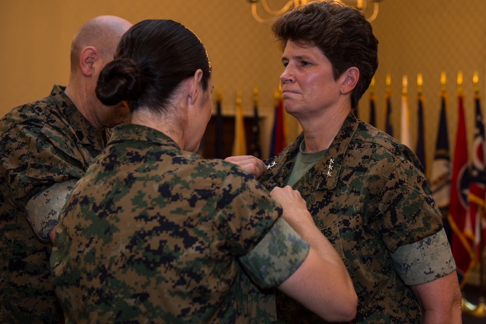 Marine Forces Cyberspace Command Change of Command ceremony