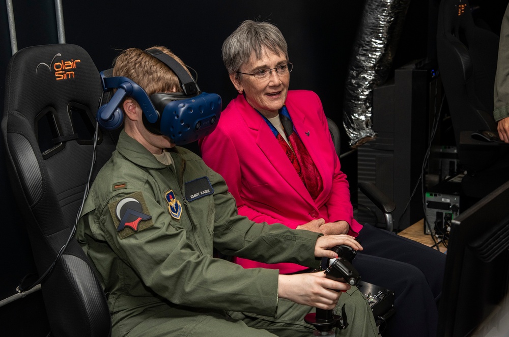 Secretary of the Air Force Heather Wilson visits JBSA