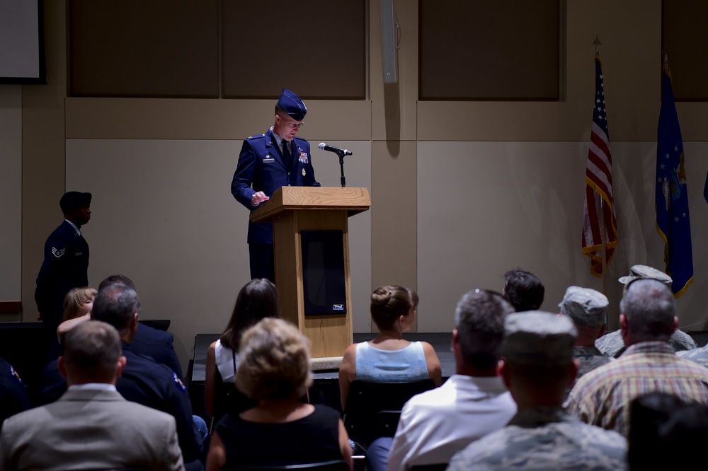 460th SFS welcomes new commander