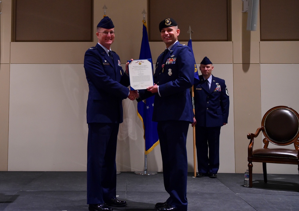 460th SFS welcomes new commander