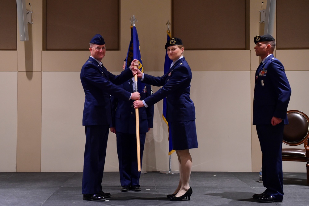 460th SFS welcomes new commander