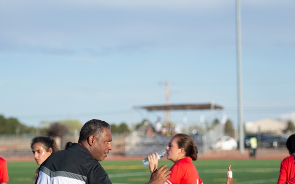 Coach and Player Discuss Game Tactics