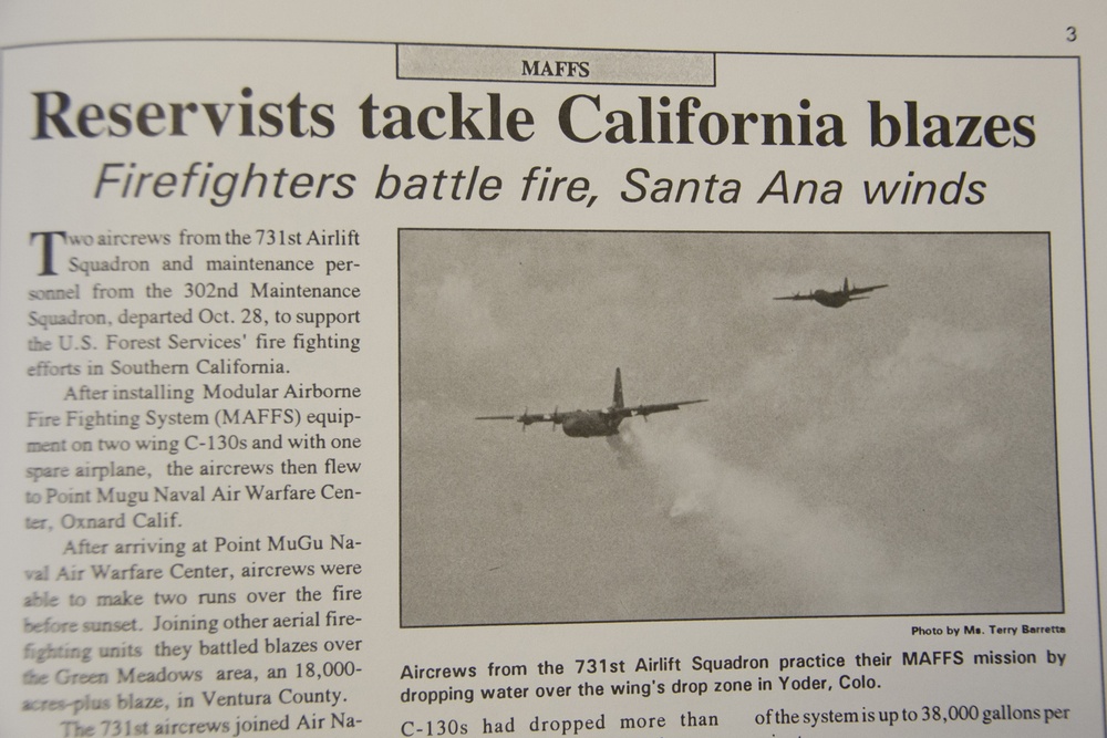 1993: The 302nd Airlift Wing takes on the MAFFS mission