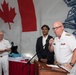 Canada Day reception in HMCS Vancouver and Ottawa in Pearl Harbor during RIMPAC 2018.