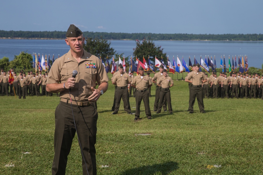 CLB 6 Change of Command