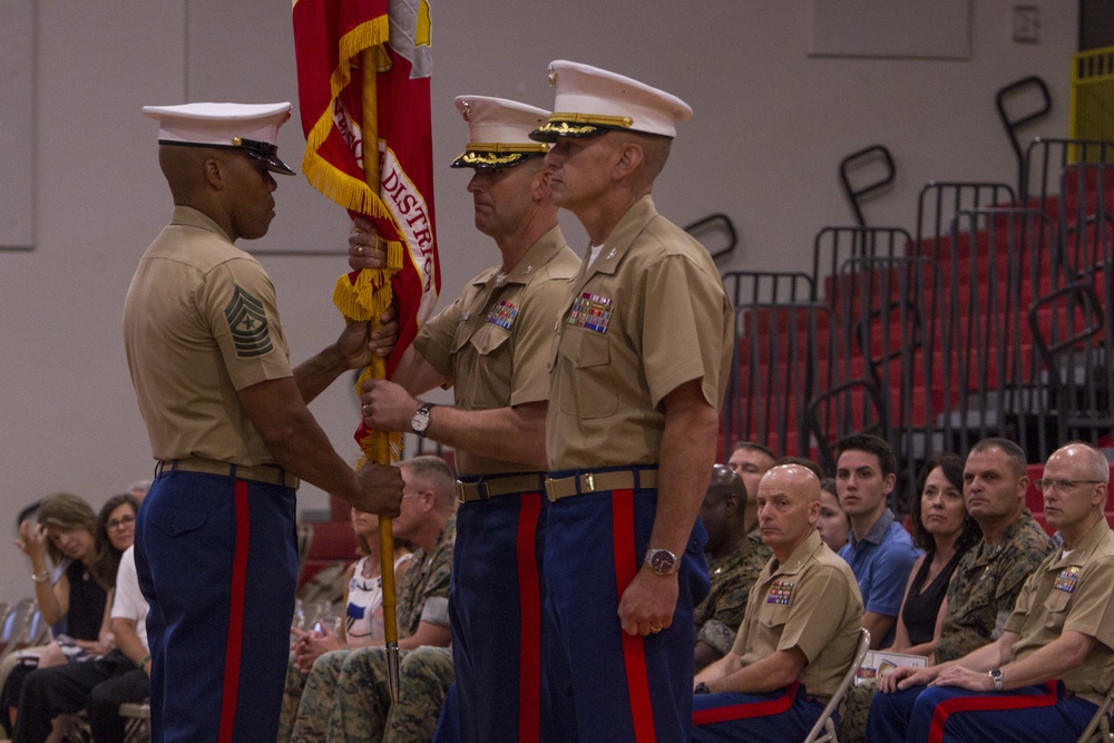 6th MCD Change of Command