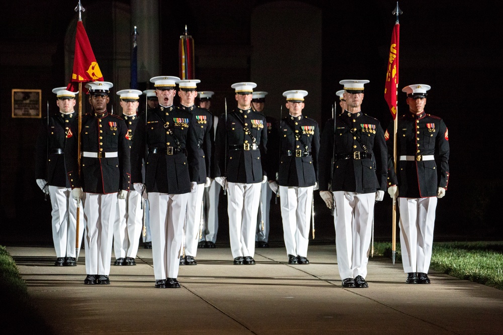 Marine Barracks Washington Friday Evening Parade 06.29.2018