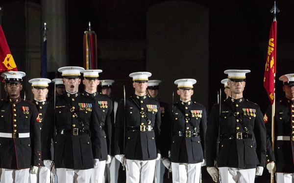 Marine Barracks Washington Friday Evening Parade 06.29.2018