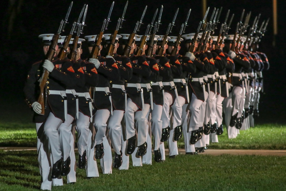 Marine Barracks Washington Friday Evening Parade 06.29.2018