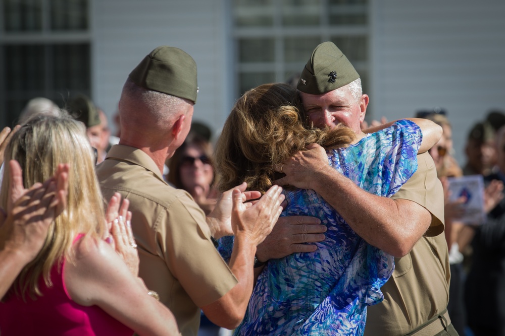 1st Marine Division: Col Dowling Retirement Ceremony