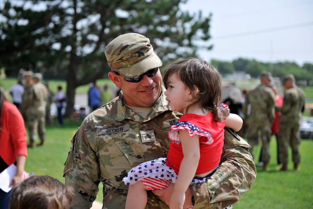 1245th Transportation Company deploys to Middle East