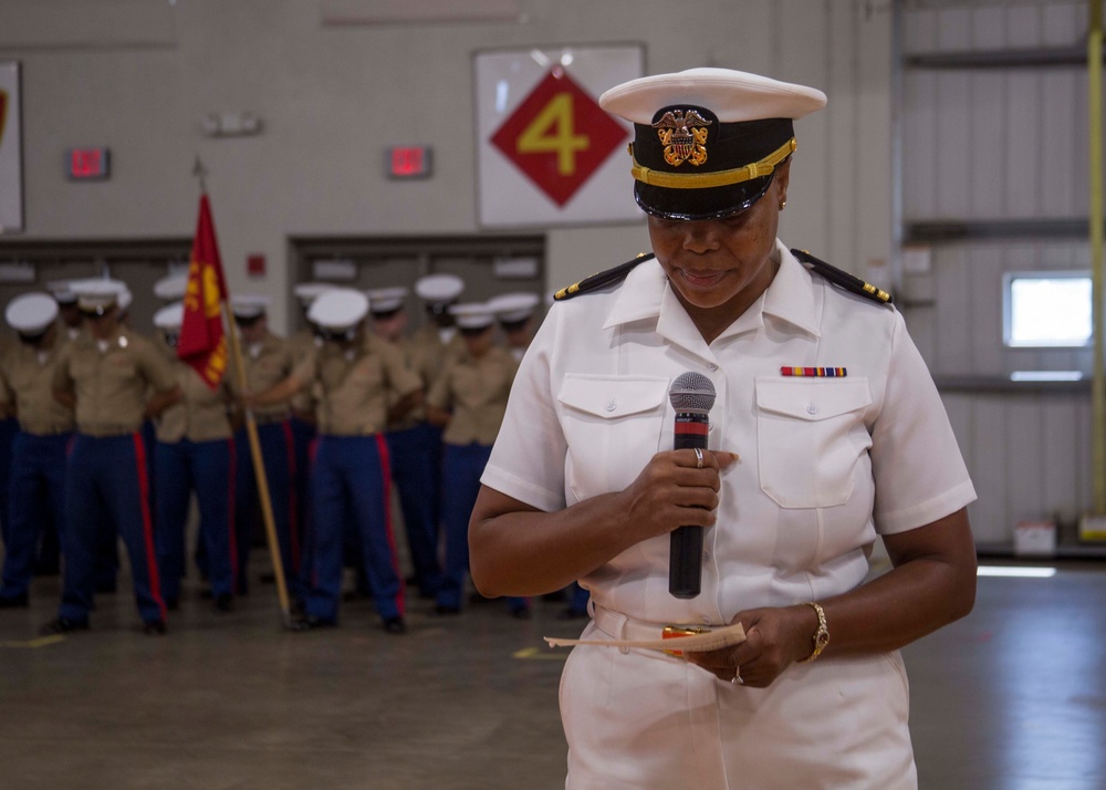 6th Marine Corps District Change of Command