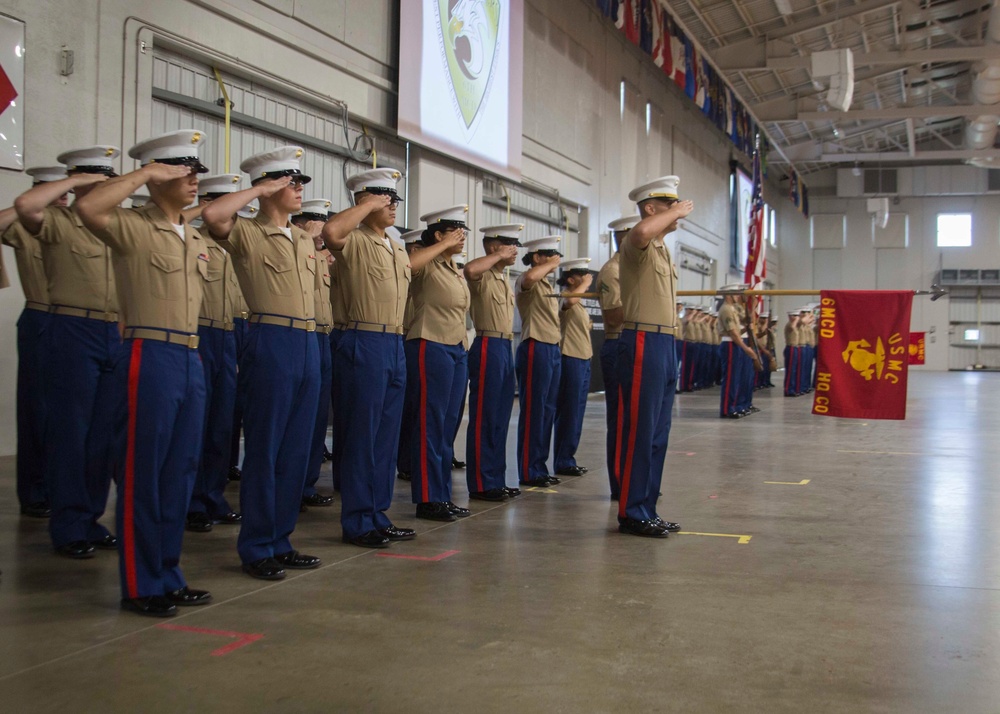 6th Marine Corps District Change of Command