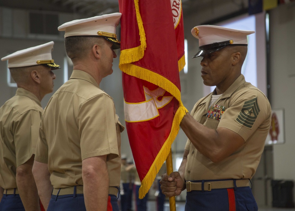 6th Marine Corps District Change of Command