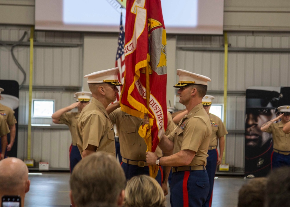 6th Marine Corps District Change of Command