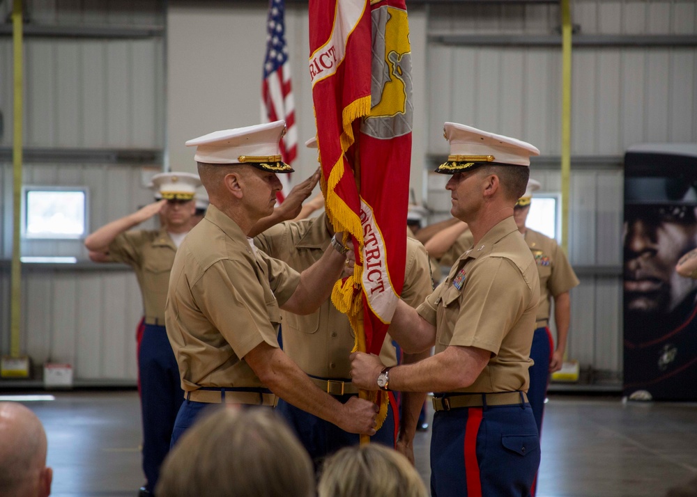 6th Marine Corps District Change of Command