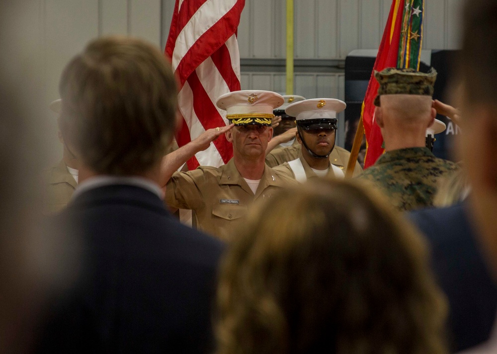 6th Marine Corps District Change of Command