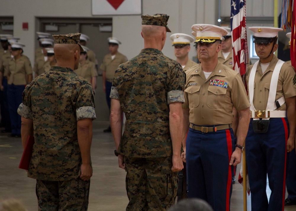 6th Marine Corps District Change of Command