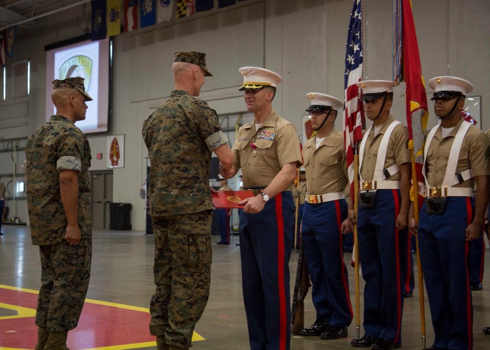 6th Marine Corps District Change of Command