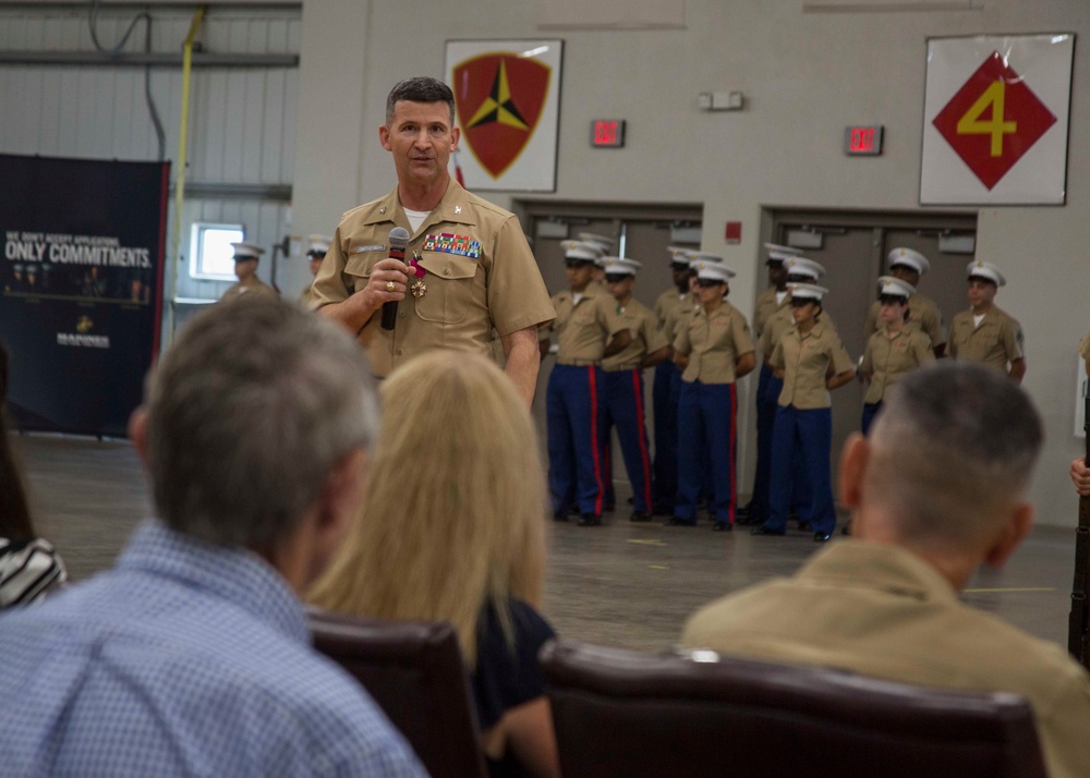 6th Marine Corps District Change of Command