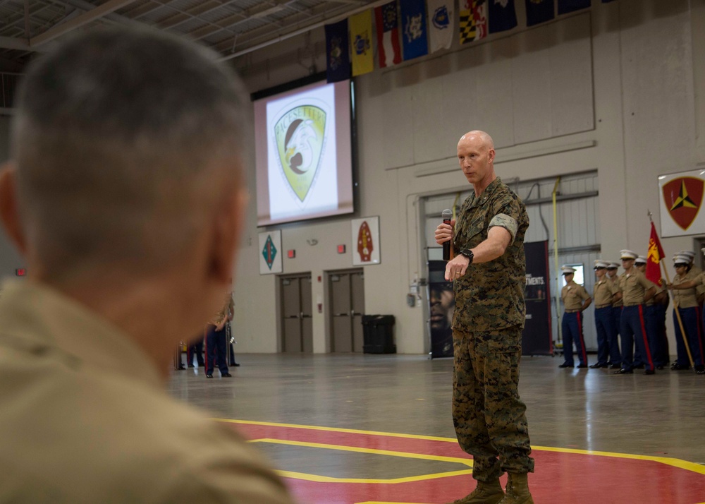 6th Marine Corps District Change of Command