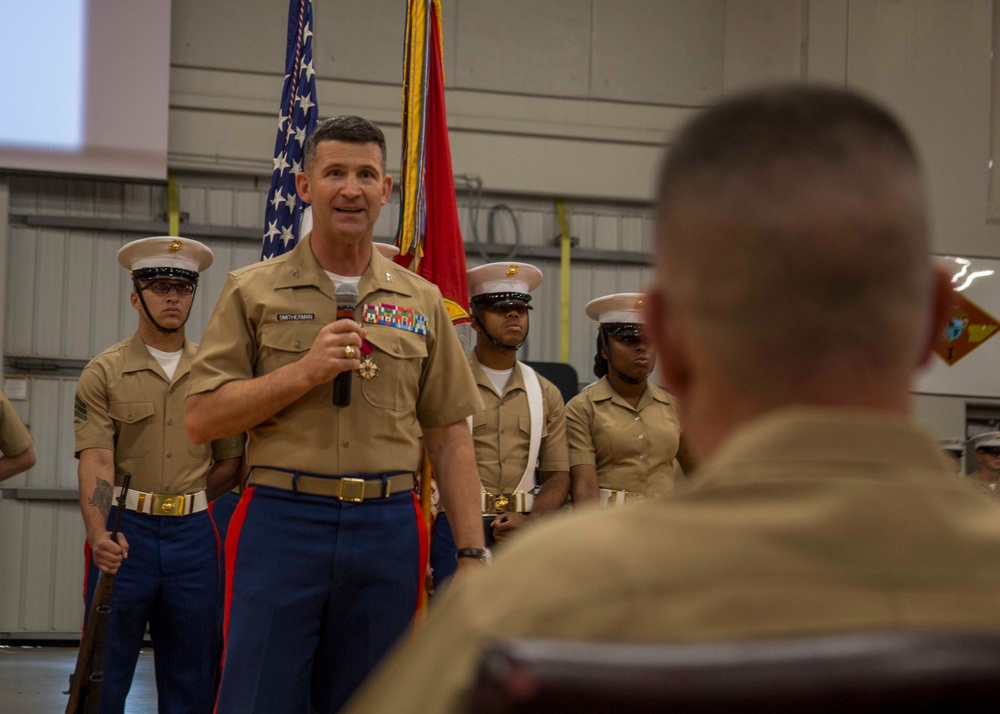 6th Marine Corps District Change of Command