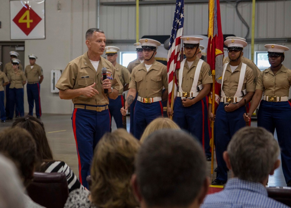 6th Marine Corps District Change of Command