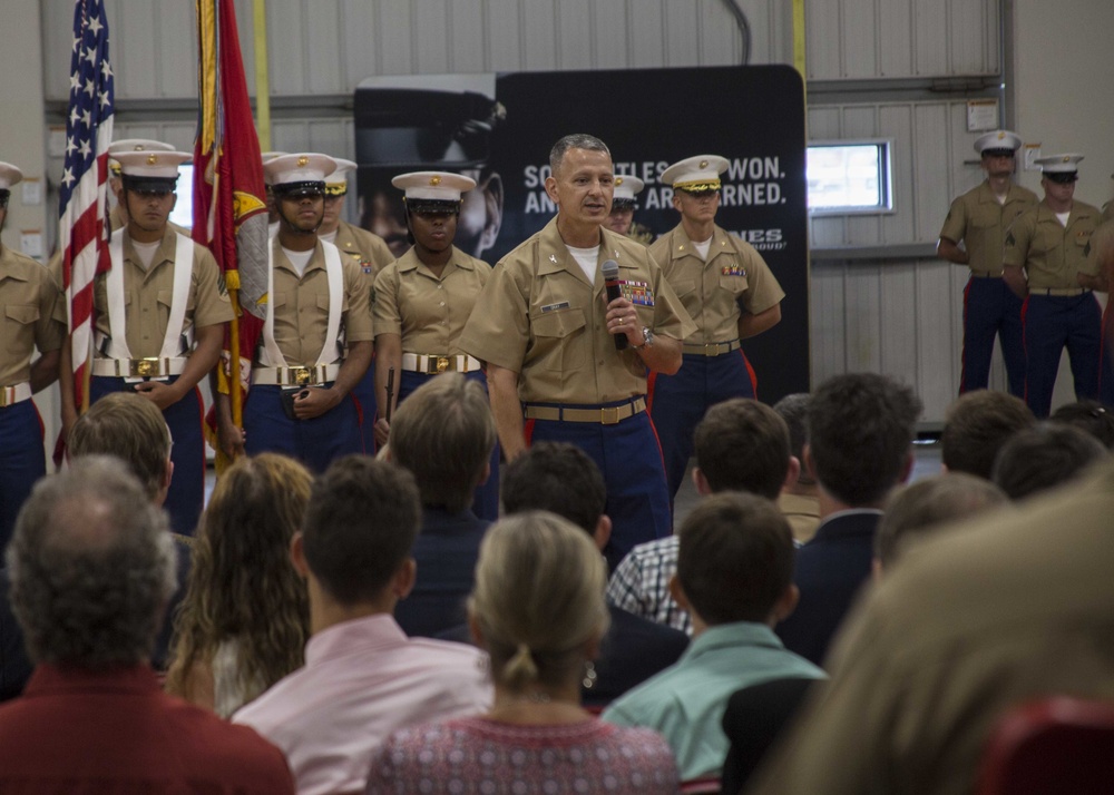 6th Marine Corps District Change of Command