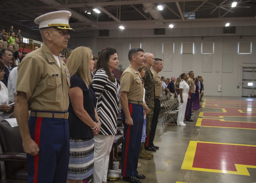 6th Marine Corps District Change of Command