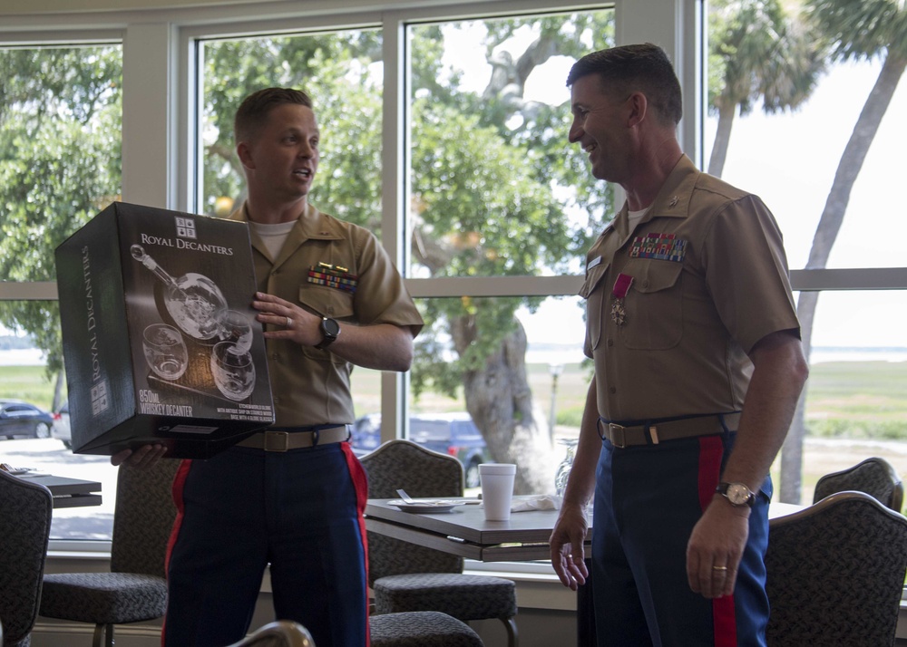 6th Marine Corps District Change of Command