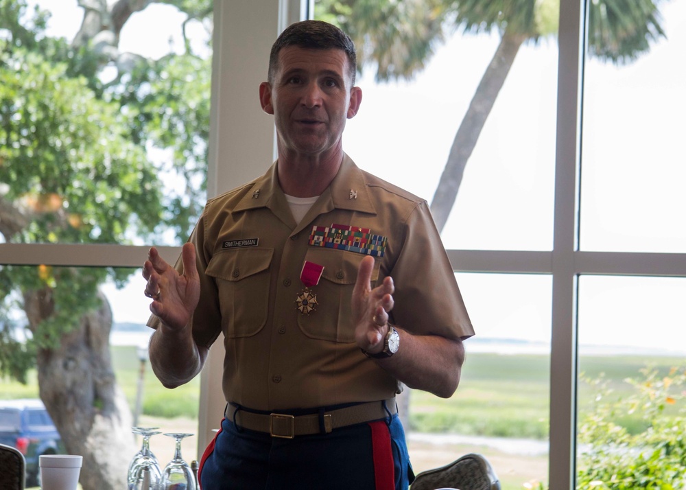 6th Marine Corps District Change of Command