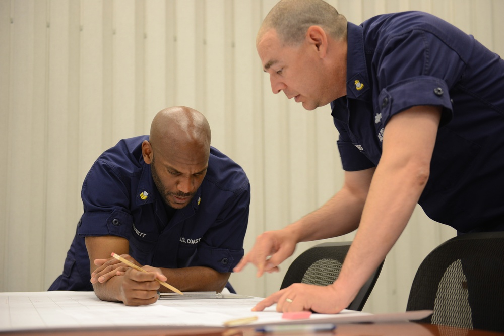 Coast Guard Cutter Stratton crew attend NPRFTC's Living Marine Resources Enforcement course