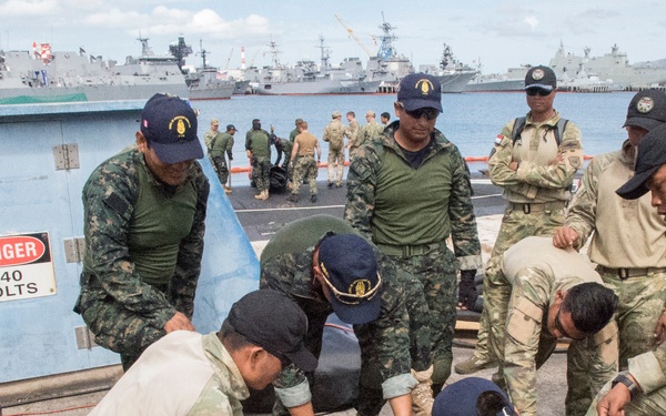 Multi-National SOF Teams Practice Small-boat Deployment during RIMPAC 2018