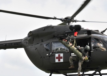 National Guard Pilots support MEDEVAC mission in Germany